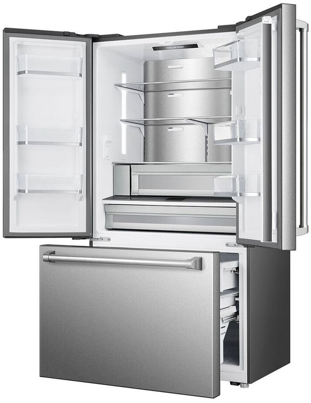 Verona® 36" 20.2 Cu. Ft. Stainless Steel Counter Depth French Door Refrigerator-3