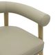 TOV Furniture Spara Natural/Taupe Vegan Leather Counter Stool-5