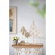 A & B Home Whitewashed Fleur Accent-5