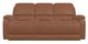 La-Z-Boy® Greyson Caramel Leather Power Reclining Sofa with Headrest-1