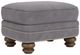 Flexsteel® Bay Bridge Gray Charcoal Ottoman-0