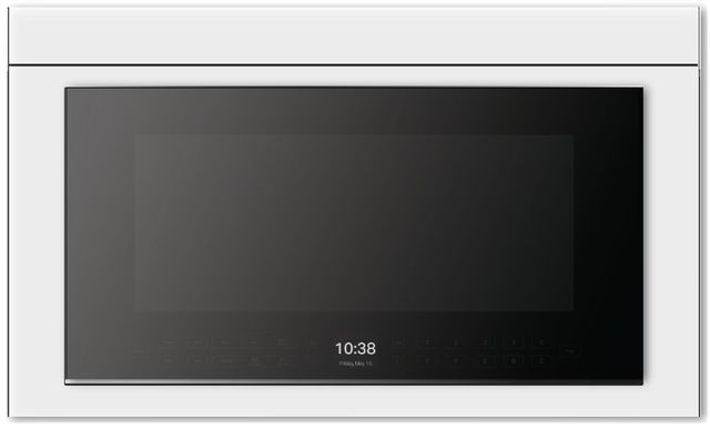 KitchenAid® 1.1 Cu. Ft. Porcelain White Over the Range Microwave with Flush Built-In Design-0