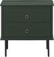 Moe's Home Collection Reagan Deep Green Nightstand-2