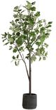 Uttermost® Eden Charcoal Black/Green Potted Fig Tree-0