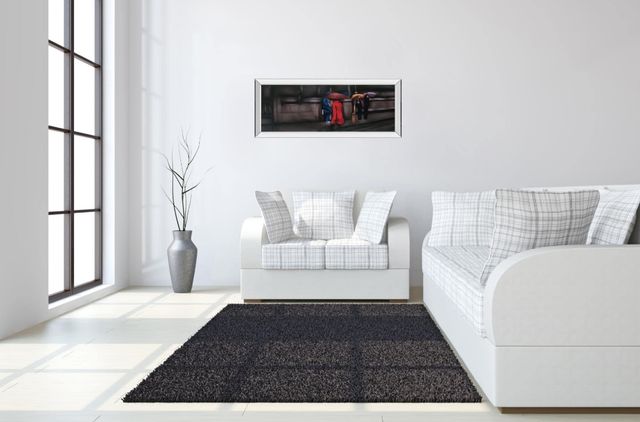 Classy Living Xavier Visa Down on the Street 18"W Wall Art-1
