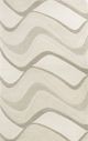 KAS Rugs Eternity Ivory Waves 5'x8' Rug-0