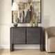 Uttermost® Bierk Dark Stain 2-Door Cabinet-1
