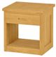 Crate Designs™ Furniture Classic 24" Nightstand with Lacquer Finish Top Only-0