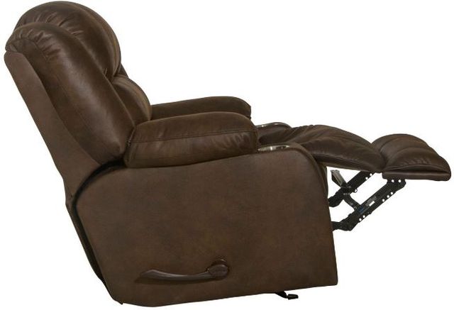 Catnapper® Beckley Walnut Rocker Recliner with Dual Cupholders-4