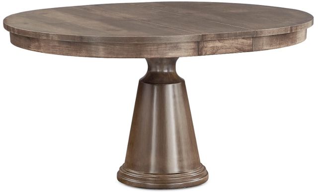 Bassett® Furniture Origins Nichols Fog 52" Round Dining Table-1