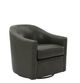 Synergy® 2124 Moss Leather Swivel Chair-2