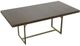 Fairfield® Libby Langdon Clement Smoked Stone Dining Table-2