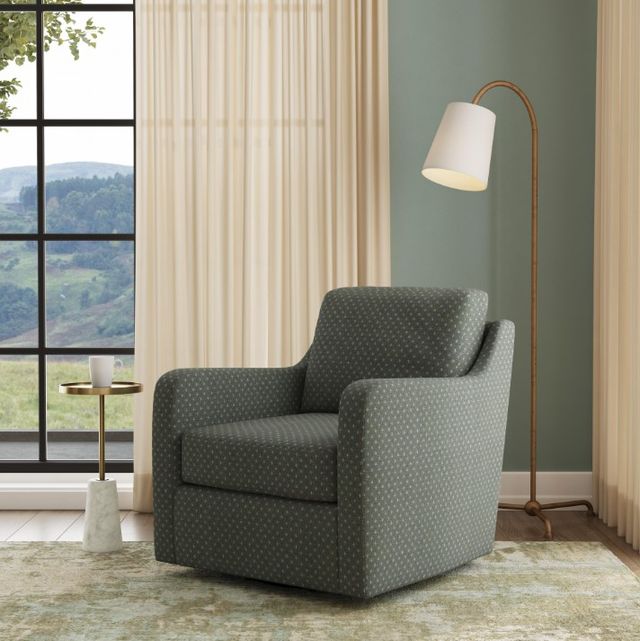 Flexsteel® Customizable Saber Swivel Chair-3