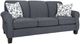 Decor-Rest® Furniture LTD Crackle Navy Sofa-0