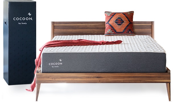 Sealy Cocoon Classic Memory Foam Firm Queen Mattress - Thumbnail 2
