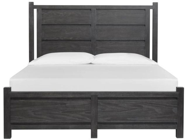 Magnussen Home® Plum Creek Ravenwood Black King Panel Bed-2