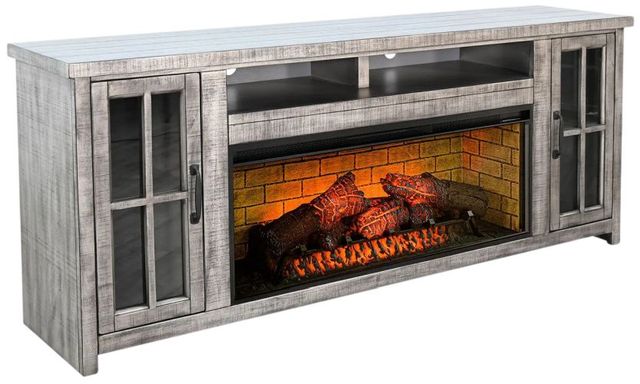 Sunny Designs™ Alpine Grey 76" Media Console-3