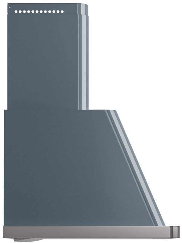 Ilve® Majestic II 36" Blue Gray Wall Mounted Range Hood-2