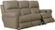 Catnapper® Torretta Putty Leather Power Lay Flat Reclining Sofa-1