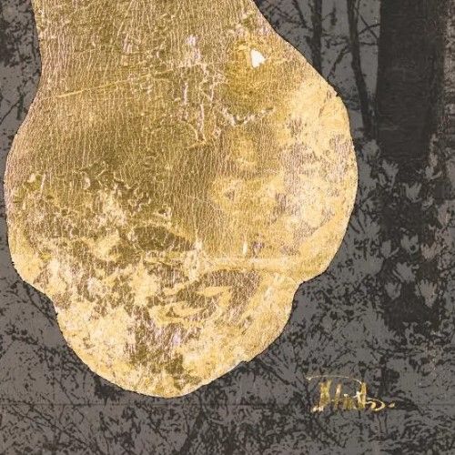 Classy Art Gold Deer Bust by Patricia Pinto Wall Art-1