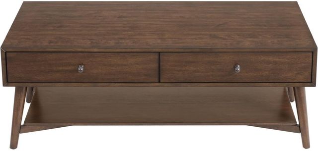 Martin Svensson Mid-Century Modern Espresso Cocktail Table-2