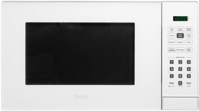 Danby® 1.1 Cu. Ft. White Countertop Microwave-0