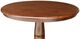 John Thomas Furniture® Dining Essentials Espresso 30" Round Dining Table with Espresso Traditional Pedestal Base-1