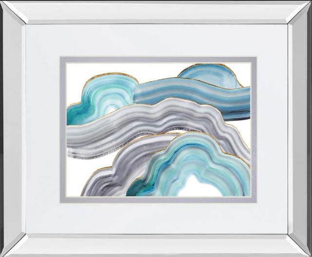 Classy Art Cloudy Day II by Melissa Wang Mirror Framed Wall Art-0