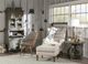 Legacy Classic Vintage Market Barnwood Oak/Northern Moss Secretary Cabinet Base-1