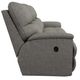 La-Z-Boy® Trouper Charcoal Manual Reclining Sofa-2