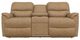 La-Z-Boy® Trouper Camel Manual Reclining Loveseat with Console-1