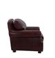 USA Premium Leather Bordeaux Chair-3