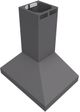 Vent-A-Hood® 36" Gunsmoke Air Recover System (ARS) Duct-Free Euro-Style Island Range Hood-1