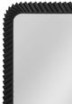 Bassett Mirror Kindlow Sandblasted Black Floor Mirror-3