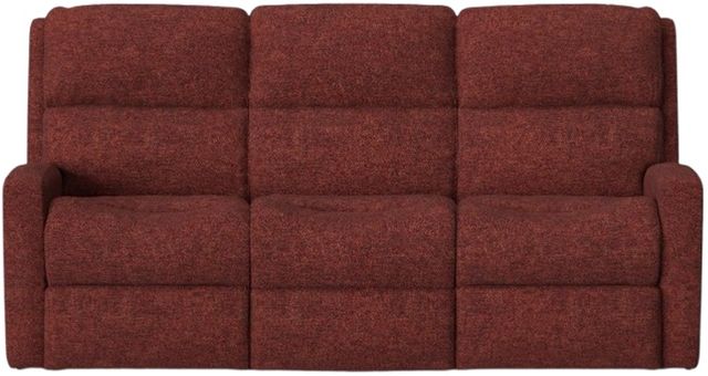 Flexsteel® Customizable Catalina Fabric Power Reclining Sofa with Power Headrest-3