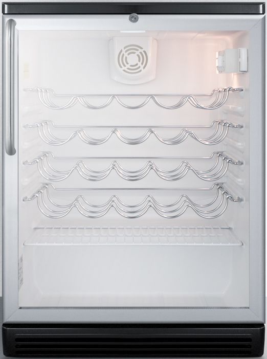Summit® 24" Aluminum Wine Cooler-0