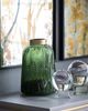 A & B Home Green Leaf Fern Vase-5