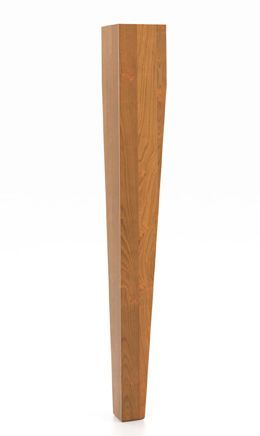 Canadel Customizable Cognac Washed   Rectangular Dining Table with Ebony Washed Legs-2