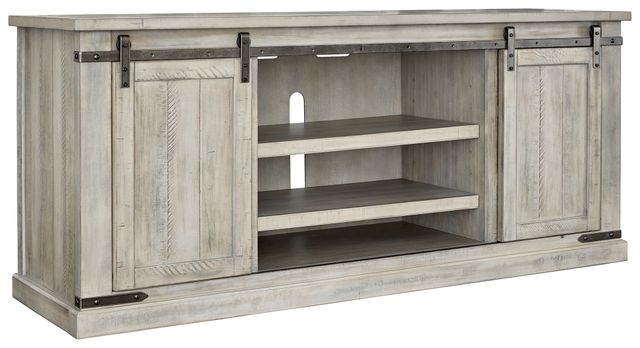 Signature Design by Ashley® Carynhurst Whitewash 70" TV Stand-0