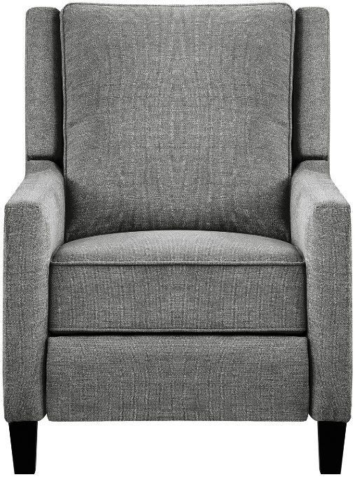 Mazin Furniture Banks II Gray Push-Back Reclining Chair-1