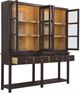 Hooker® Furniture Driftwood Burnt Timber Dining Display Sideboard-5