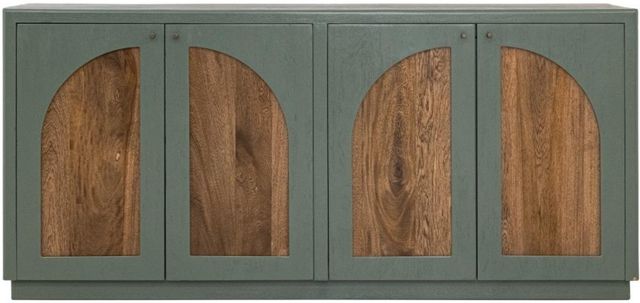 International Furniture Direct Arcadia Green Console-2