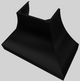 Vent-A-Hood® Designer Series 48" Black Wall Mounted Range Hood-4