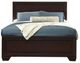 Coaster® Kauffman Dark Cocoa Queen Headboard, Footboard, Slats and Legs-1
