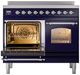 Ilve® Nostalgie II Series 40" Blue Pro Style Induction Range-2