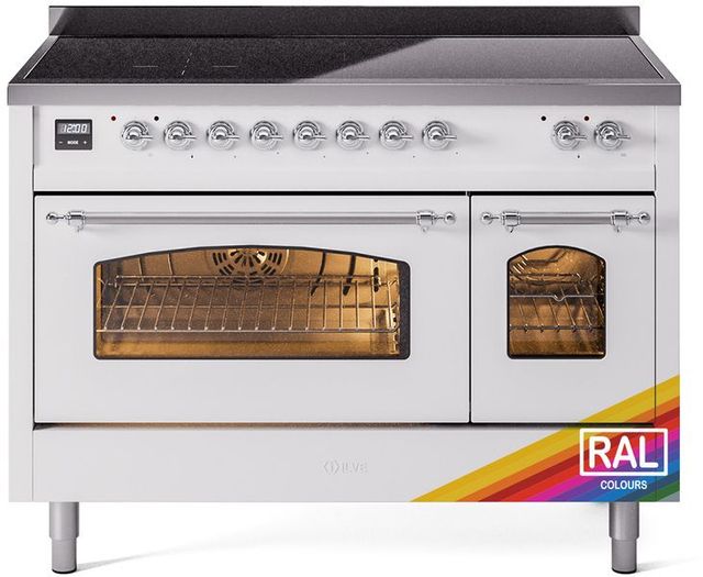 Ilve® Nostalgie II Series 48" Custom RAL Color Pro Style Induction Range-0