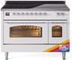 Ilve® Nostalgie II Series 48" Custom RAL Color Pro Style Induction Range-0