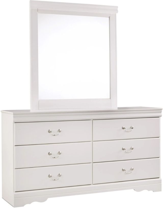 Signature Design by Ashley Anarasia White Dresser and Mirror Shop appliances|hardware|furniture|bridal registry|Pratt, KS 67124 Signature Design by Ashley Anarasia White Dresser and Mirror Shop appliances|hardware|furniture|bridal registry|Pratt, KS 67124