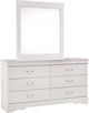 Signature Design by Ashley® Anarasia White Dresser and Mirror-0