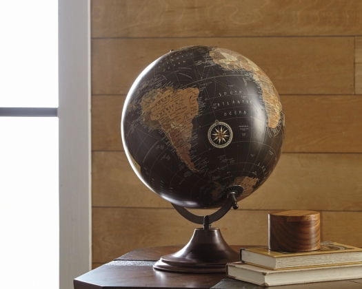 Signature Design by Ashley® Oakden Multi-Colored Globe Sculpture-1
